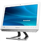 联想（Lenovo）C325 20英寸一体电脑（双核E450 2G 500G DVD刻录 WIN7）白色