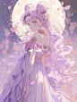 美少女战士壁纸 ｜紫色梦境系列