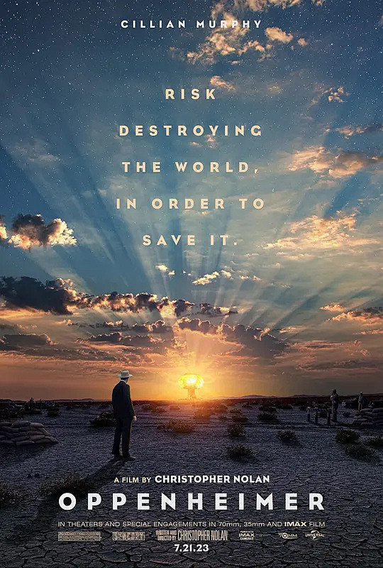 奥本海默 Oppenheimer 海报