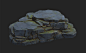Stylized texturing practice