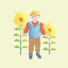 人物插画商业插画小孩子插画