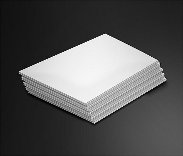 新精品一叠白纸设计
