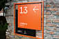 Wayfinding system for Art-zavod Platforma ​​​​