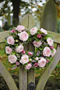 Rose Wreath on Gate... pretty