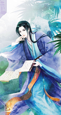 白辞采集到古风人物男.