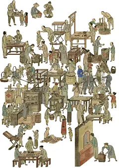 民国风俗人物-书刊插画-原创设计作品-（）-dalimama https://www..com.cn/work/ZMjU5ODkyOTY=.html