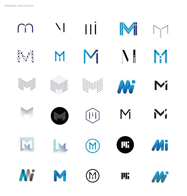 m字母logo/通信品牌建设/品牌策略/...