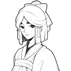 Behance 插画 单色插画