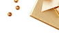 金色礼盒png