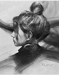 一组CG黑白插画下的女孩儿

by/插画师yuhong_ding ​​​​