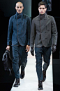 Giorgio Armani 2015米兰时装周男装时装发布会