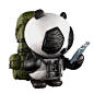 Mighty Jaxx PANDA INK 系列: HIKE-52TOYS有品有趣