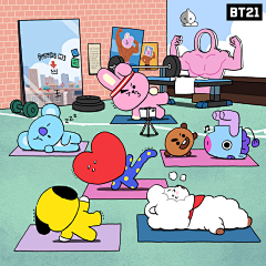 凉月熏风采集到#BT21#