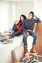 Kpop (IU and Lee Hyun Woo - Unionbay S/S 2015) : IU and Lee Hyun Woo - Unionbay S/S 2015#情侣