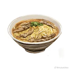 美食插画