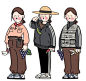 韩国插画师kimokokokok将每一天的穿衣打扮用画记录下来，​​​​画风超可爱！ ​ ​​​​