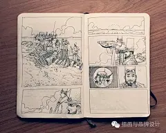 I&amp;B插画丨又是别人家的速写本，细腻持久的速写积累，才是插画师未来的灵感源泉