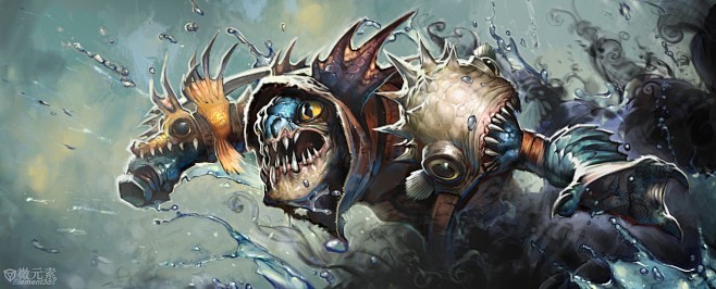 DOTA2 宣传大图，史上最全，高质量！...