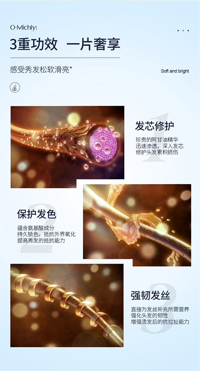 张馨予头发护理发膜免蒸正品修护干枯倒膜改...