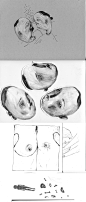 Personal/Sketch : A compilation of scanned work:Lots of raw stuff, unused stuff, work in progress stuff as well as textures, sketchbook pages and messy things.Originally compiled as the Personal/Sketch page on my portfolio website:www.danieljamiewilliams.