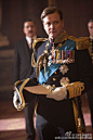 国王的演讲中的Colin Firth，身着皇家海军大礼服 O网页链接 ​​​​