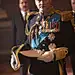 国王的演讲中的Colin Firth，身着皇家海军大礼服 O网页链接