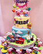 Peppa Pig and Friends
又係PCH嘅第一次^_^ 最近好忙碌order好多都係新款式，好興奮好多新嘗試Y(^_^)Y 
如有興趣可以透過以下方法聯絡我們
Whatsapp:9178 0490
或者 facebook inbox我們☺

想查詢更多可以到我們Facebook Page查閱(●˙▿˙●) link in bio

#生日蛋糕 #翻糖蛋糕 #3D立體蛋糕 #立體蛋糕  #蛋糕 #公仔蛋糕 #hkcakeshop #candycorner  #weddingcake #baby