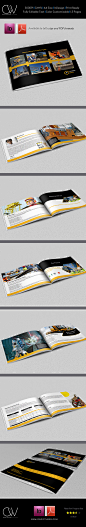 Construction Industry Brochure Template - 12 Pages : Construction Industry Brochure Template - 12 Pages