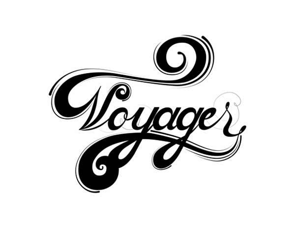 文字设计 手绘 手写英文字体 手写字体 字体排版 字体 复古 logo设计