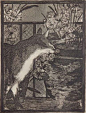 Artwork by Édouard Manet, Chat et Les Fleurs, Made of etching