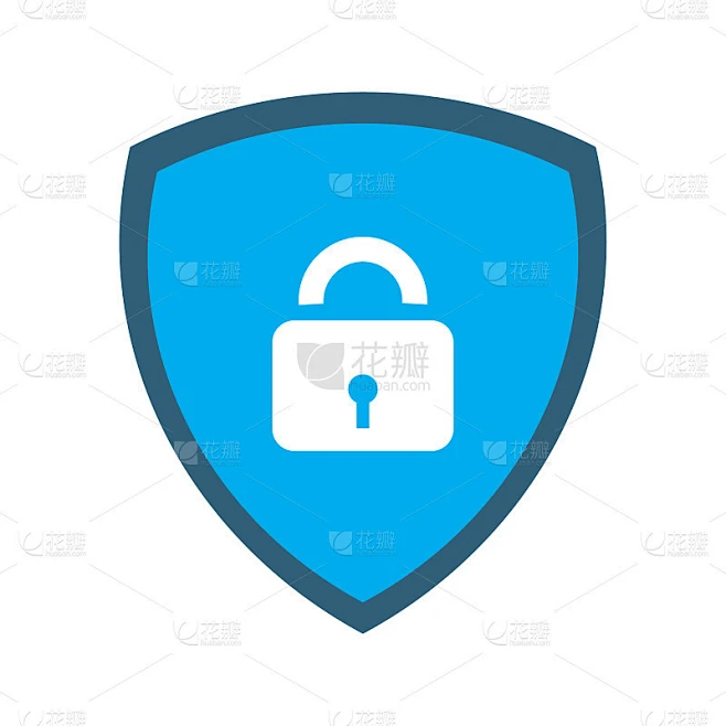 Security icon vector素材-花瓣网