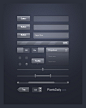 50套超精美的UI界面控件模板免费下载|PS梦工场