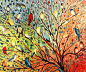 27 Birds Painting  - 27 Birds Fine Art Print