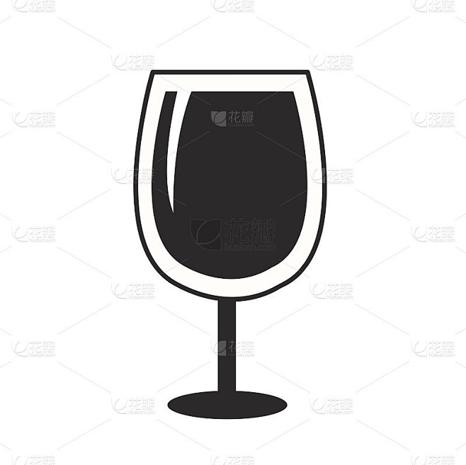 酒杯图标-向量