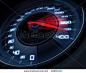 Speedometer Scoring High Speed In A Fast Motion Blur. 商业图片: 83855317 : Shutterstock