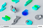 brand Brand Design 3D package 图形设计 图形创意 品牌设计 gift anniversary visual design