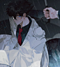 名侦探柯南
黑羽快斗&工藤新一
twi：KIDkuroba4869 ​​​