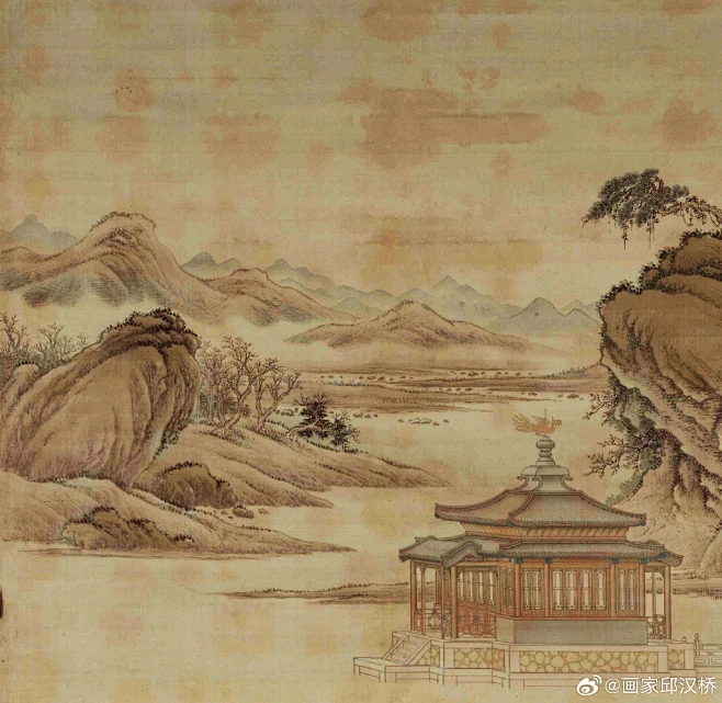清代郎世宁《乾隆帝元宵行乐图》-花瓣网