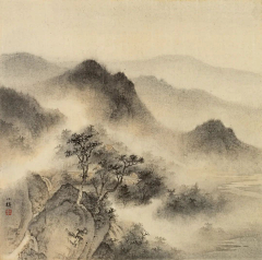 花间晓梦采集到画-山水