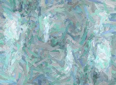 Abstract oil nature painting