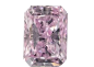色度饱和颜色纯净的紫红色钻石更是罕见，连宝石学家也很少有机会研究它们。