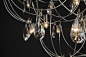 Crystal Galaxy Suspension by Quasar | Suspended lights