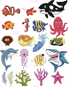 海洋生物漫画集