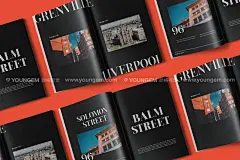 Dalglish经典奢华优雅轻奢杂志画册海报服装请柬logo衬线英文字体下载_颜格视觉