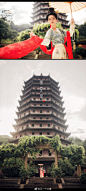 #杭州约拍# #汉服摄影# 

幔亭仙子，飞佩下瑶京。
霞袂霓裳缥缈，冰肌莹、月作精神。
云璈动，琼仙歌舞，共庆捧瑶觥。

                                        【拂霓裳】...展开全文c