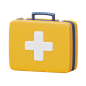 First Aid Kit 3D Illustration