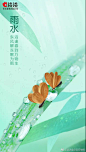 洽洽-2019年二十四节气-雨水借势海报