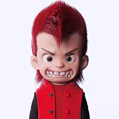 @deviljack-99 游戏美术 手办 模型 玩具 三维 人物设定 Q版 雕塑 动漫