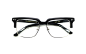 原创板材潮人配镜眼镜架 半框眼睛框 镜架女近视眼镜 框潮-淘宝网