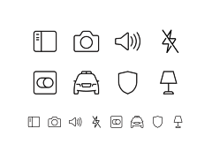 Maxxxiao®采集到line icon/线型图标